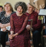 Nuotraukoje – 2025 m. Maironio premijos laureatė, vertėja, literatūros kritikė bei žurnalo „Nemunas“ vyriausioji redaktorė, įvertinta už 2024 m. geriausia pripažintą poezijos knygą „Bukolikos“. Kauno miesto savivaldybės nuotrauka